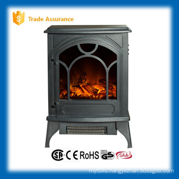 CSA CE GS certified decor flame artificial wood-burning stove (electric fireplace)